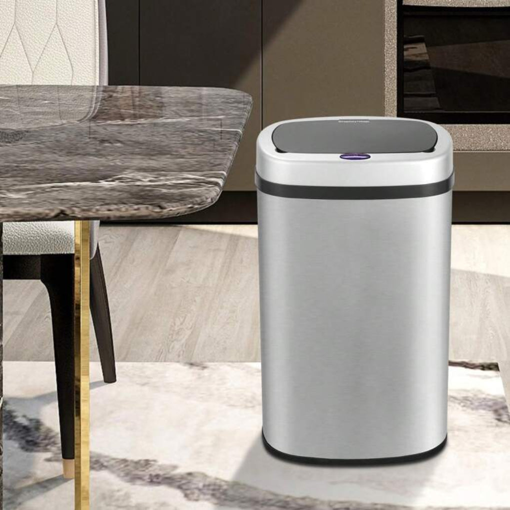 Automatische aanraakloze sensorbak voor keuken en badkamer van roestvrij staal, 15 liter