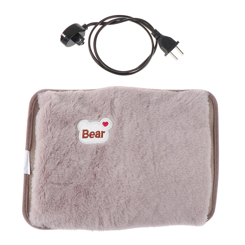 Oplaadbare Hand- en Buikverwarmer van Pluche