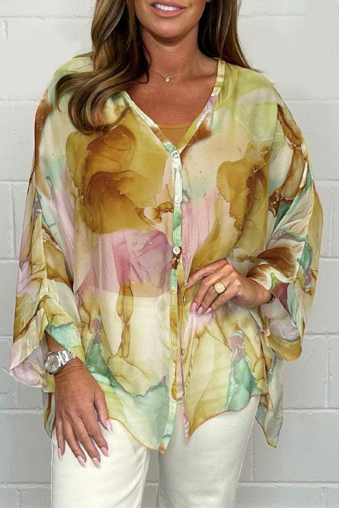 Blouse dames voor de zomer - Angie