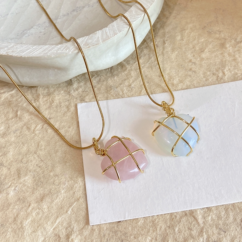 Modieuze Maansteen Ketting