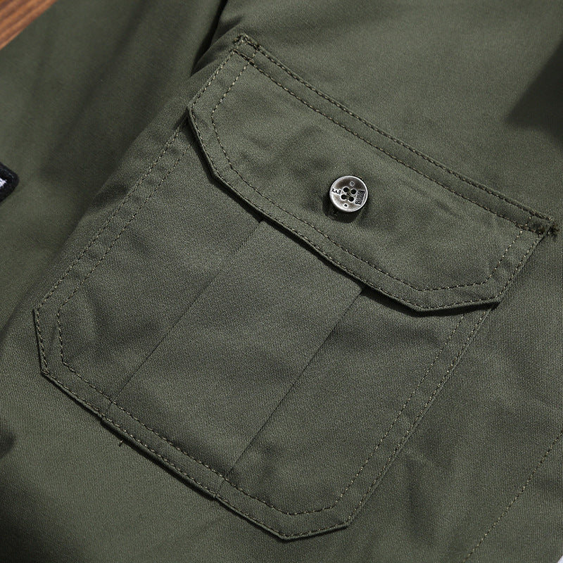 Tussenjas man - militair design