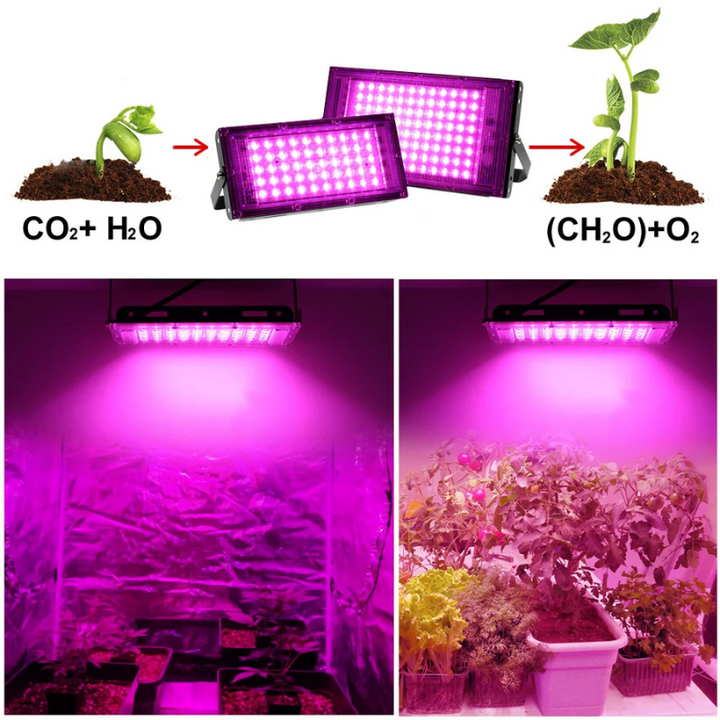 LumoGrow – Full Spectrum LED Kweeklamp met Afstandsbediening