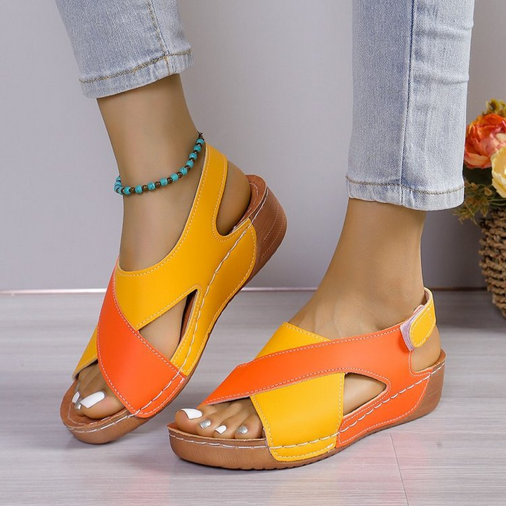 Voeg een vleugje kleur en comfort toe aan je zomerse look.