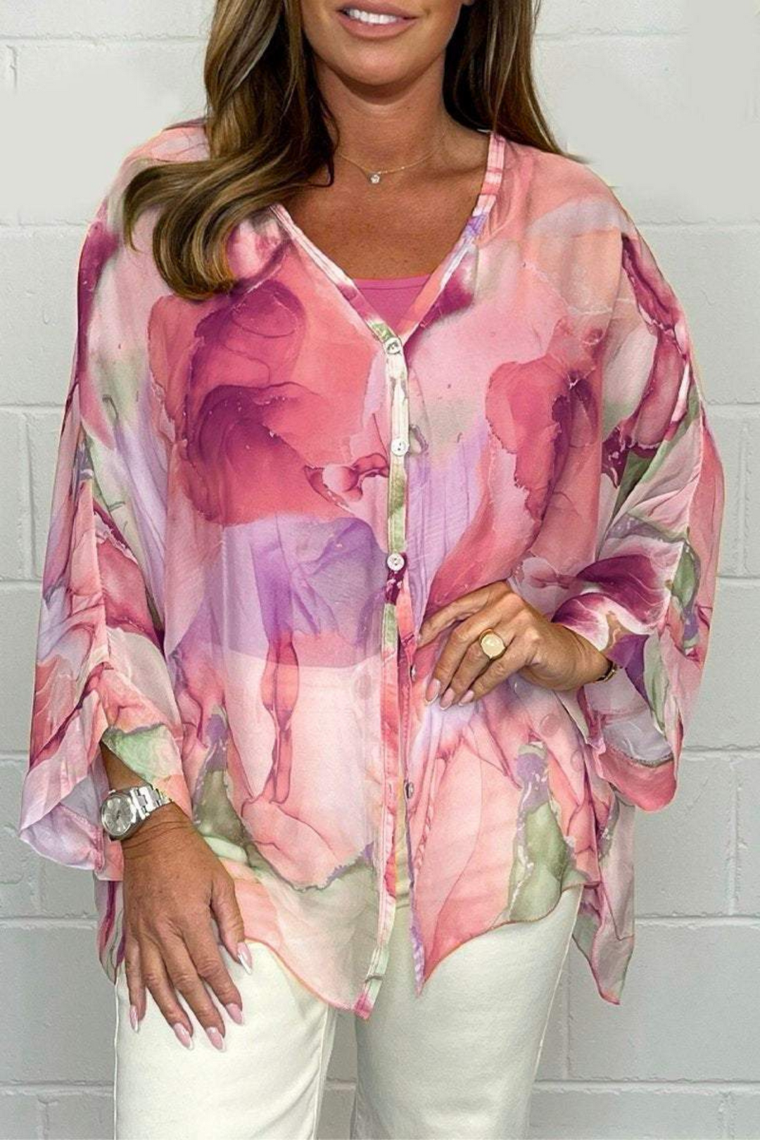 Blouse dames voor de zomer - Angie