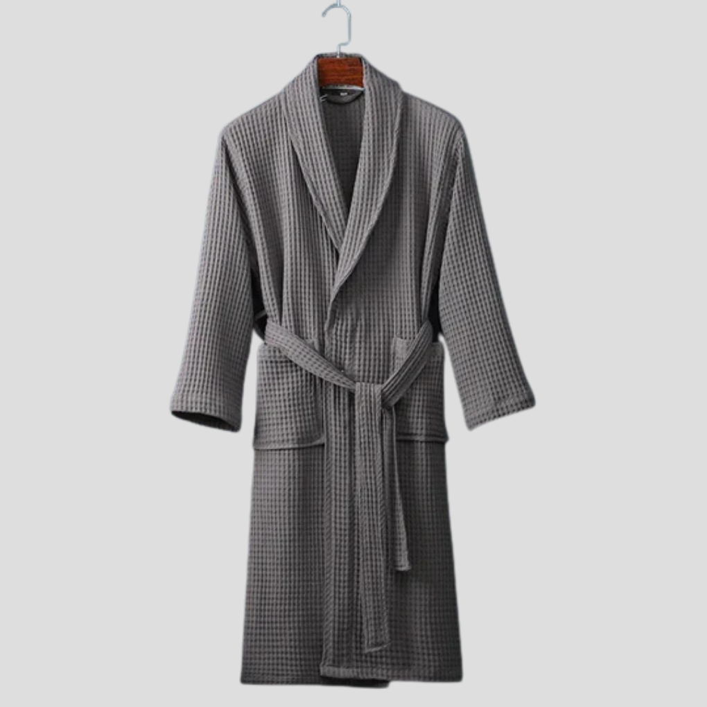 Unisex katoenen badjas