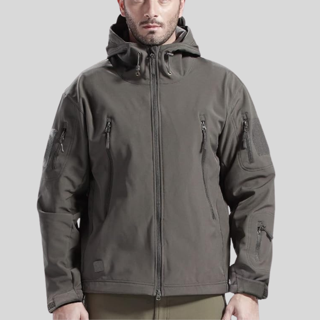 Water- en windbestendige outdoorset voor heren