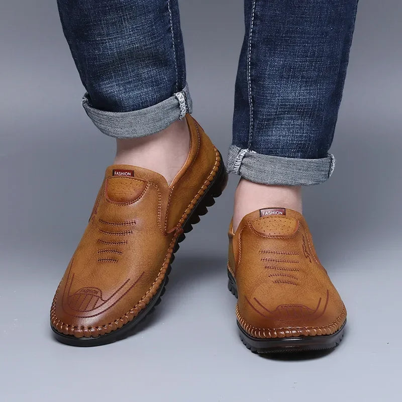 Solaro – Stijlvolle Leren Loafers voor Heren
