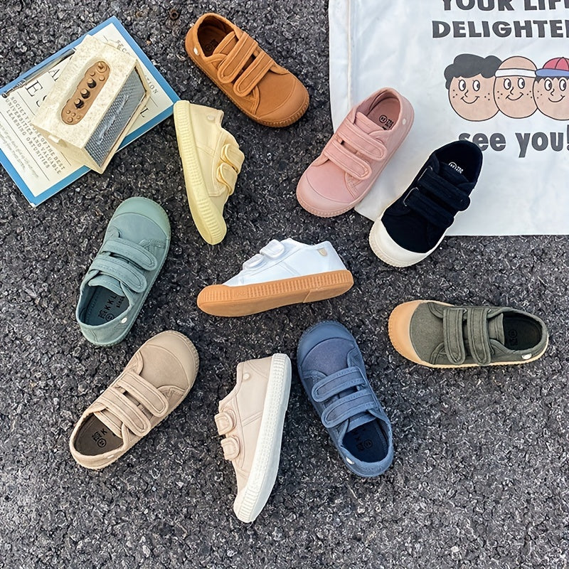 Unisex canvas kinderschoenen lichtgewicht ademende sneakers - Frankie