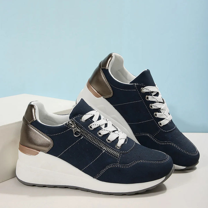 Dames Sportschoenen met Dikke Zool en Comfortabel Design