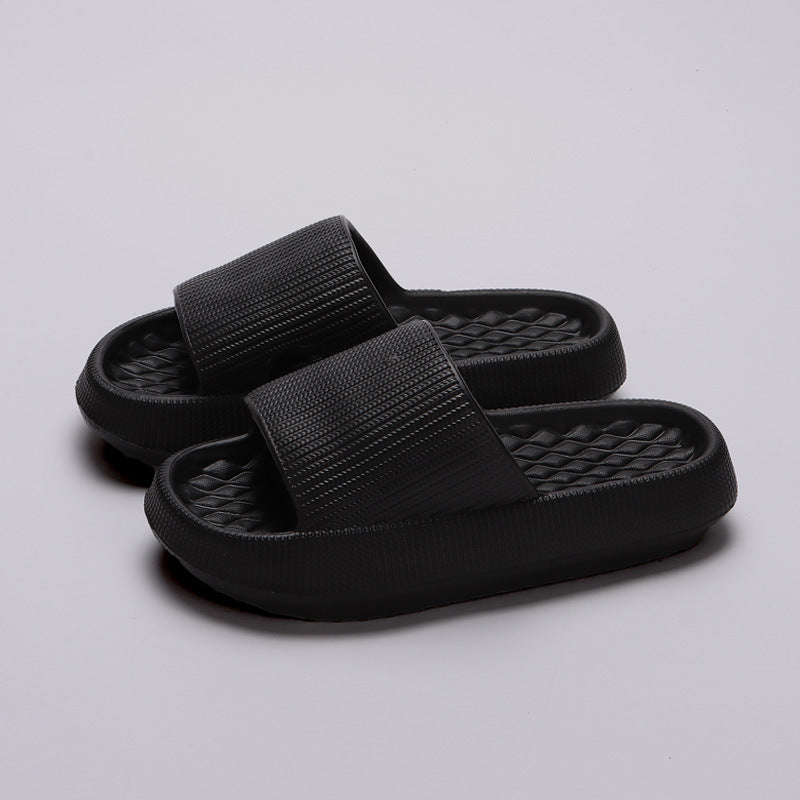 Comfortabele Antislip Slippers met Ruitpatroon