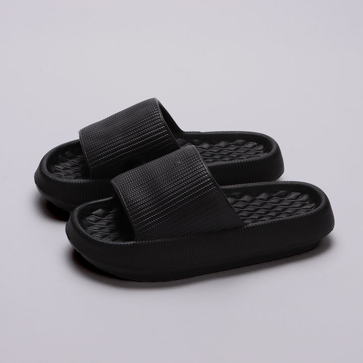 Comfortabele Antislip Slippers met Ruitpatroon