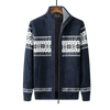 Raven – Casual gebreid herenvest met ritssluiting