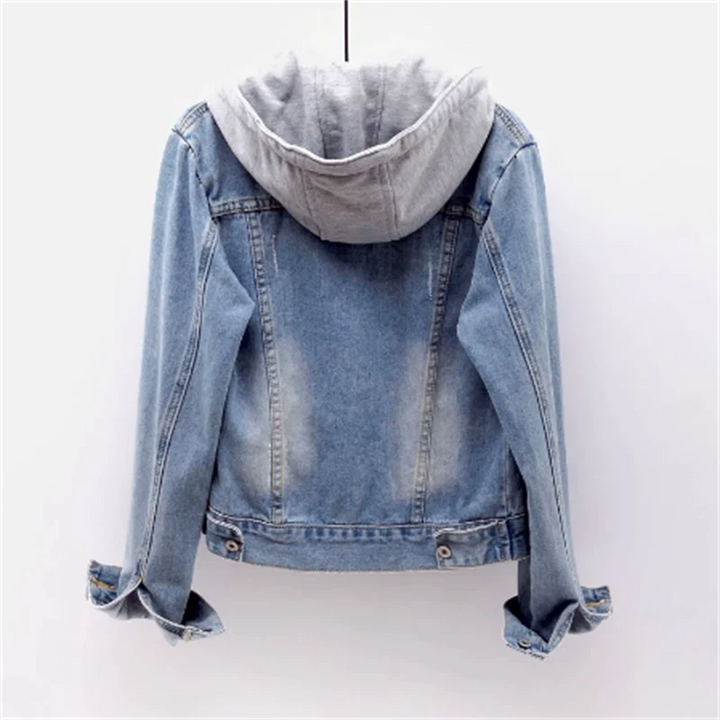 Spijkerjas voor dames - met capuchon