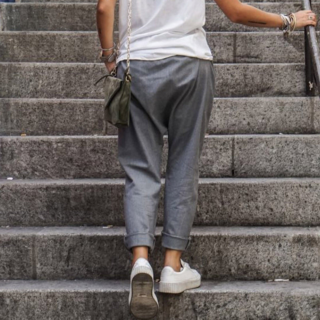Wijde broek voor dames - Lilian