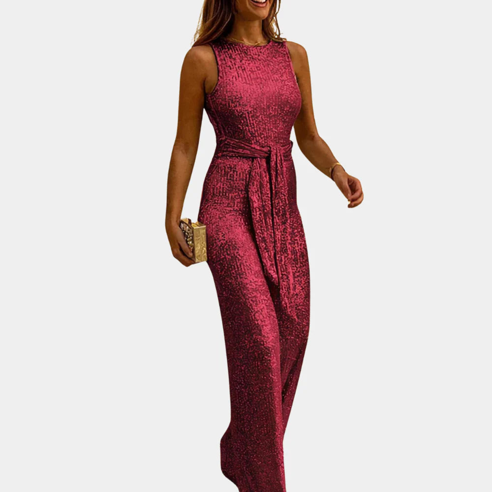 Glitter Jumpsuit Monique – Elegante Glitter Jumpsuit voor Dames