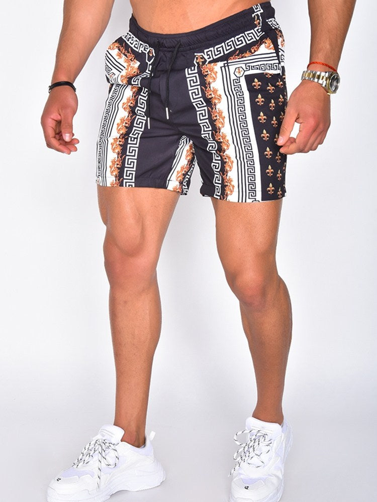 Kleurrijke Hawaiian twee-delige kledingset voor heren - Mauricio