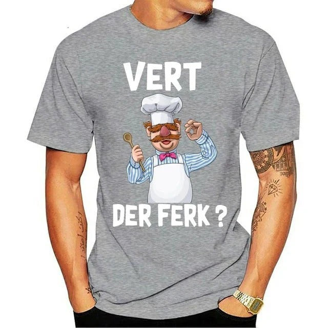 T-shirt met Zweedse chef-kok uit The Muppet Show - Dan