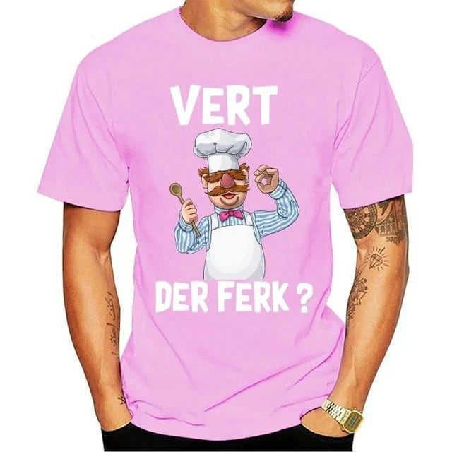 T-shirt met Zweedse chef-kok uit The Muppet Show - Dan