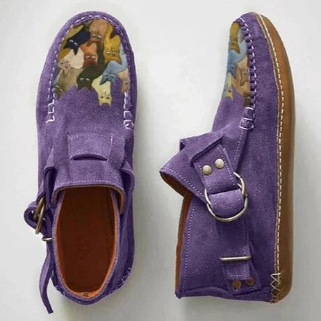Tova – Orthopedische Stijlvolle Enkelschoenen Voor Dames