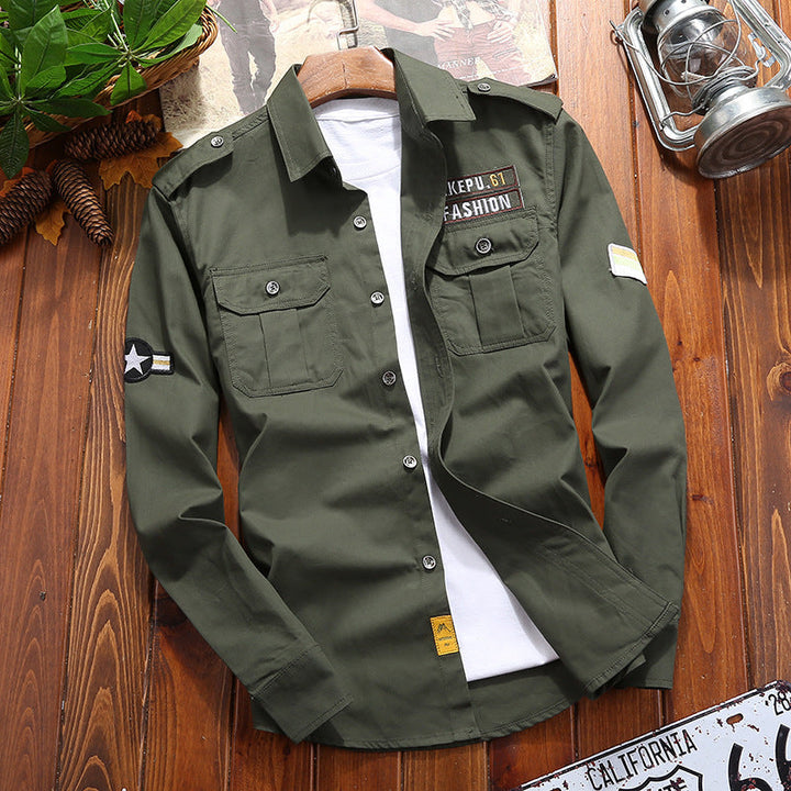 Tussenjas man - militair design