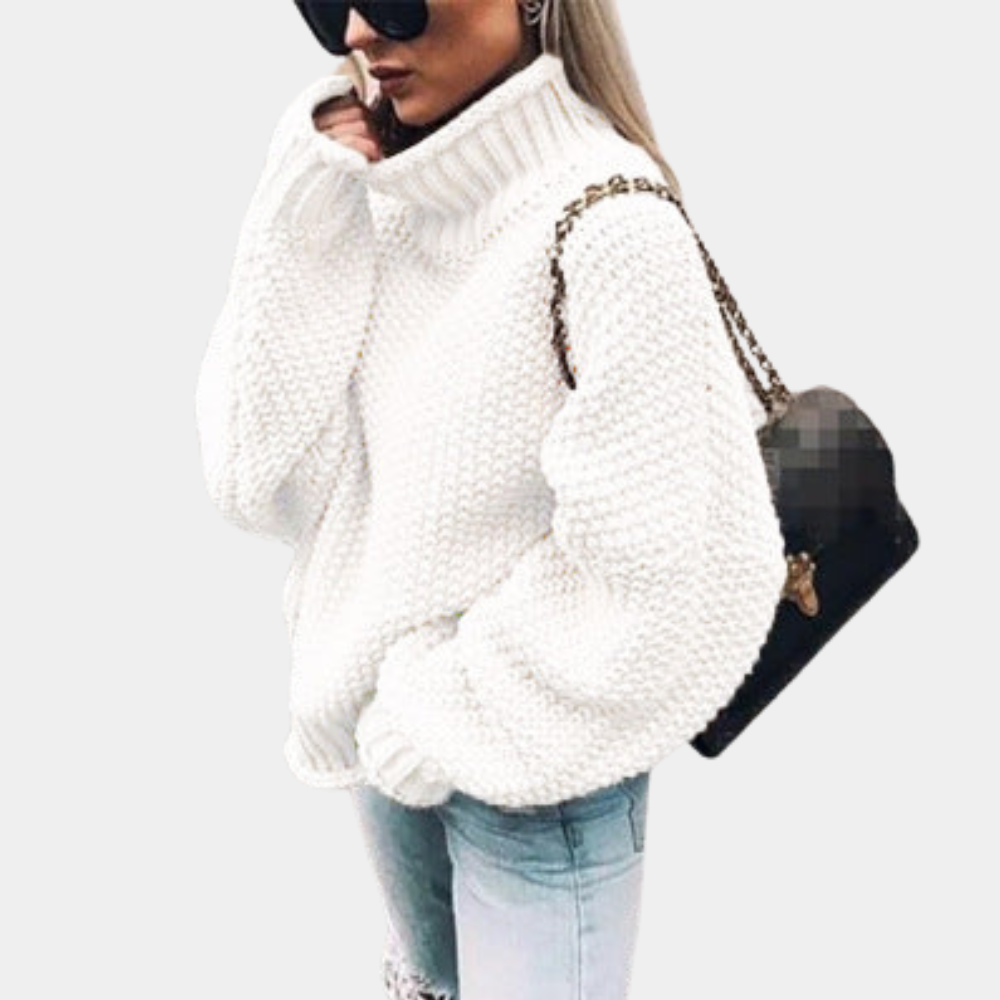 Adiya - Oversized gebreide warme trui voor dames