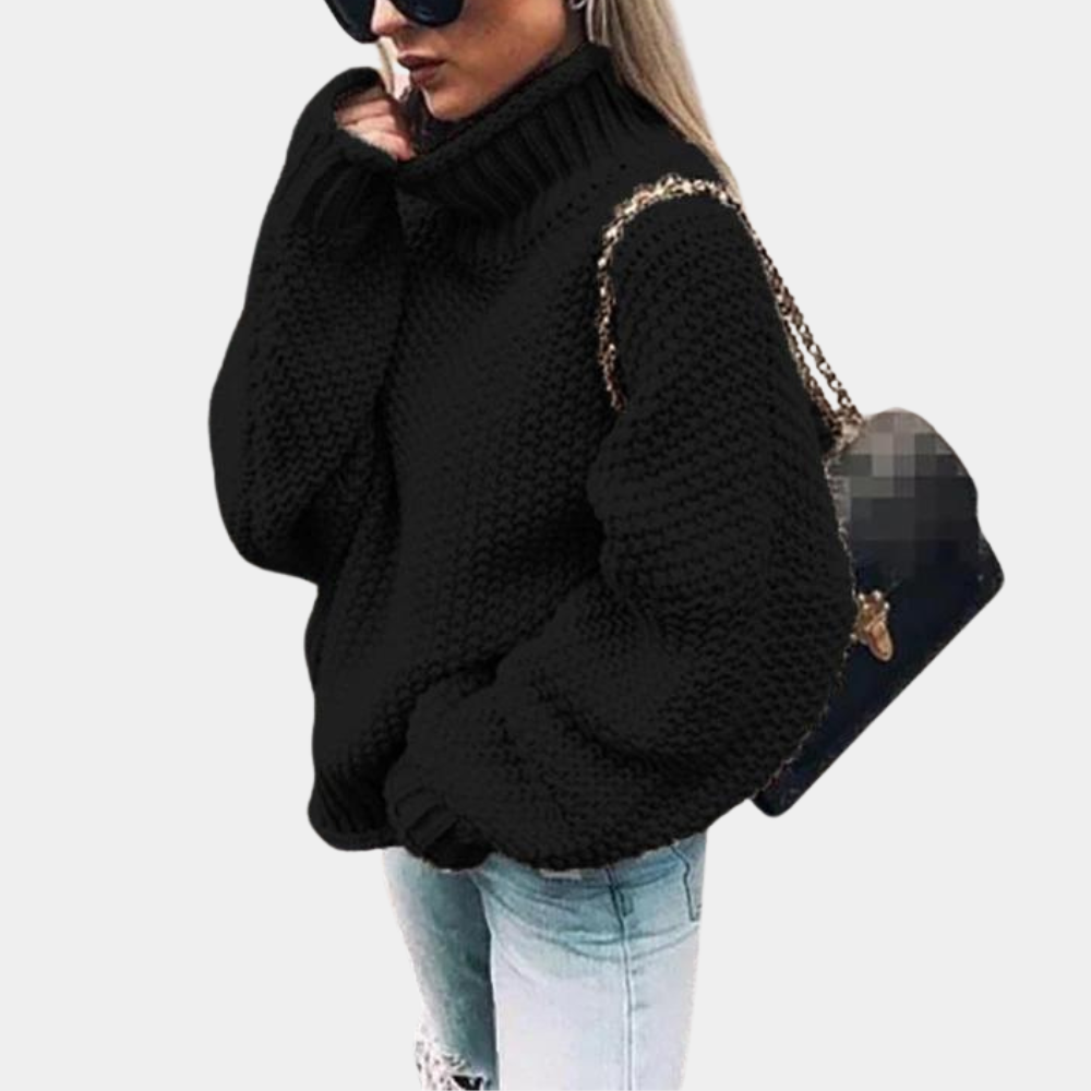 Adiya - Oversized gebreide warme trui voor dames