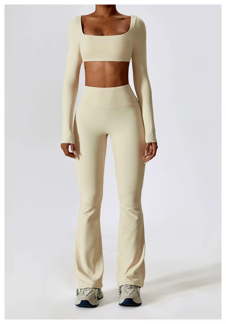 FlexFlow Dames Sport Kleding Set – Stijlvol en Functioneel