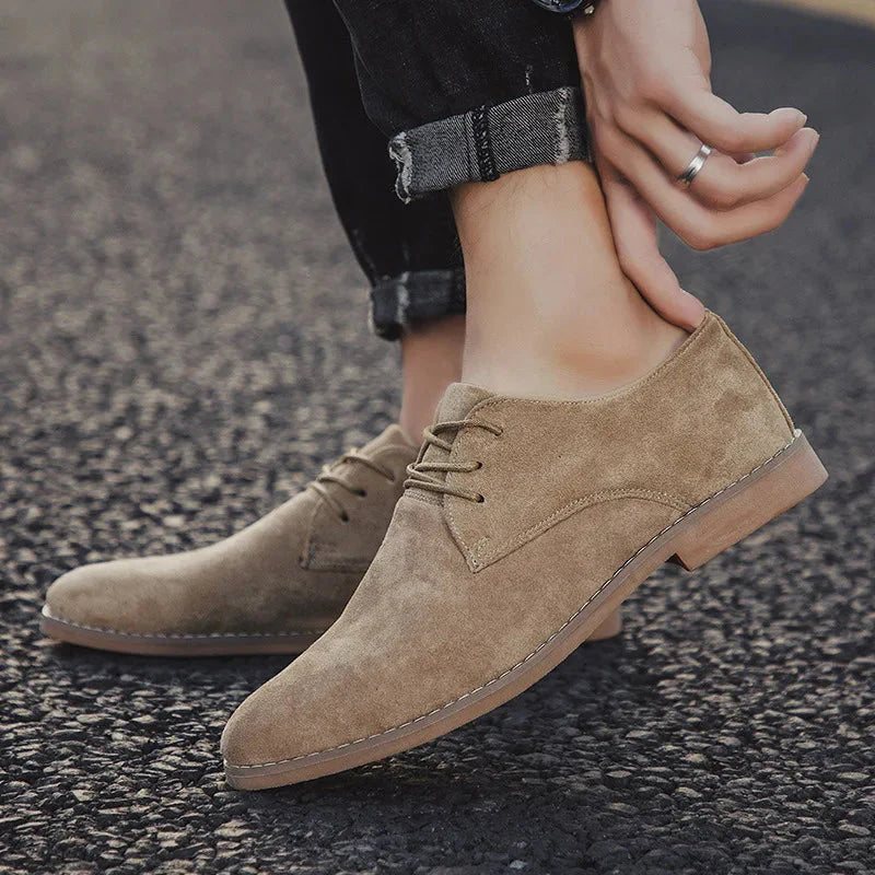 Suède Oxford-schoenen heren - Robert