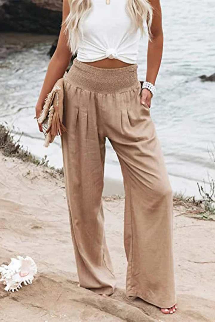 Ademende casual broek voor dames - Julienne
