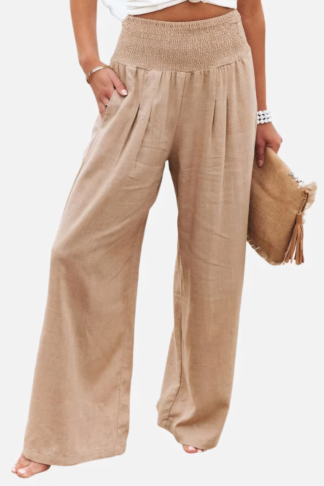 Ademende casual broek voor dames - Julienne