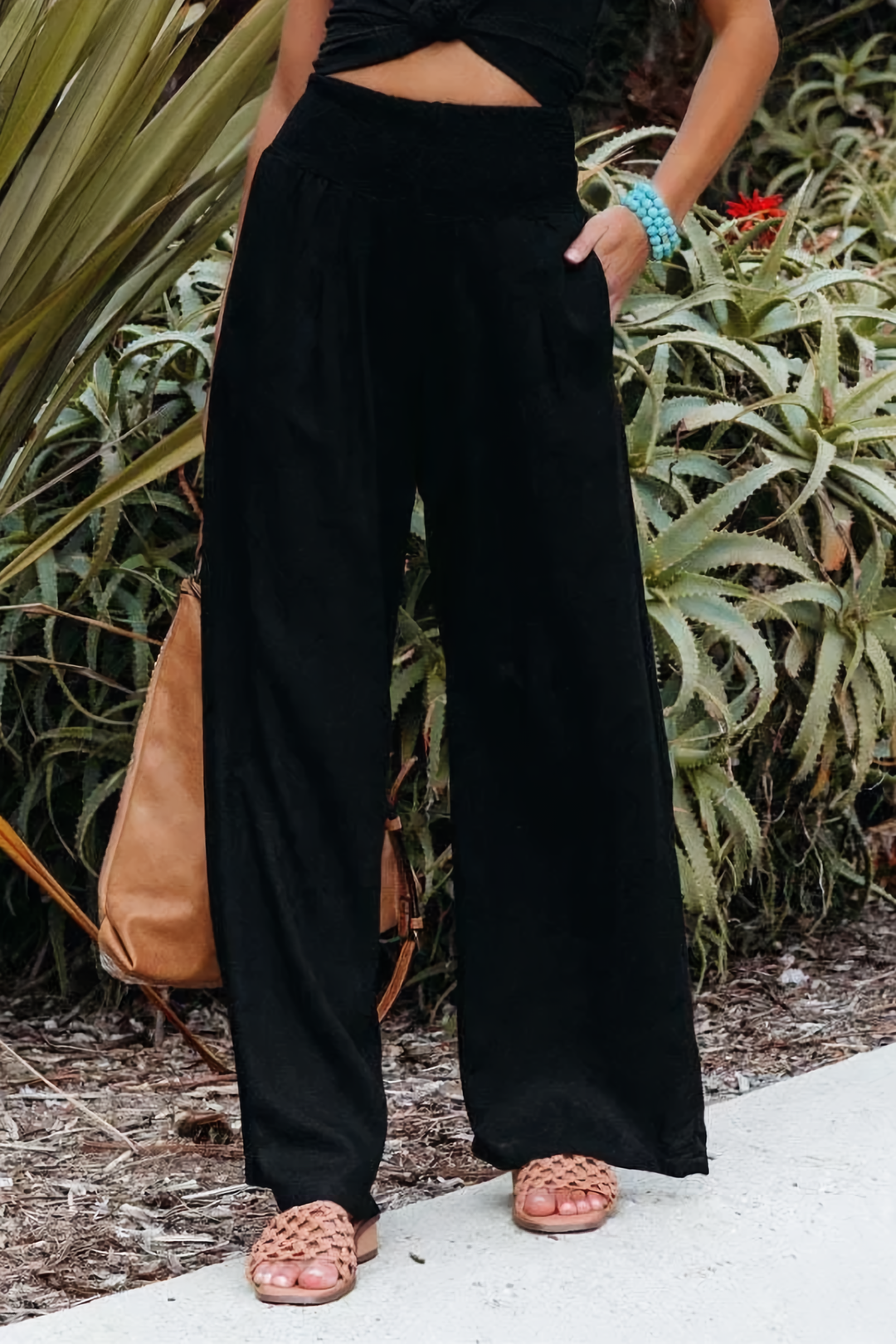 Ademende casual broek voor dames - Julienne