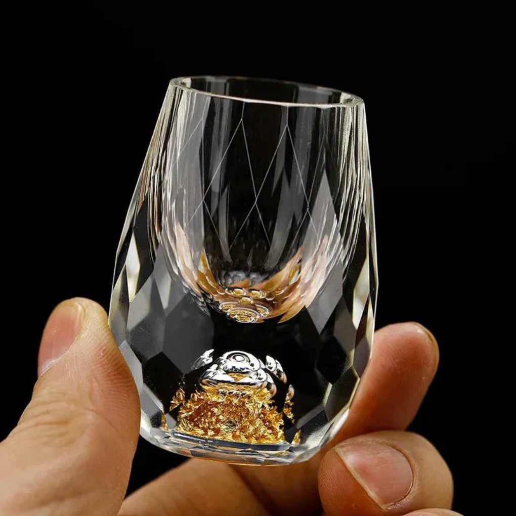 Kristallen elegantie Schot glazenset