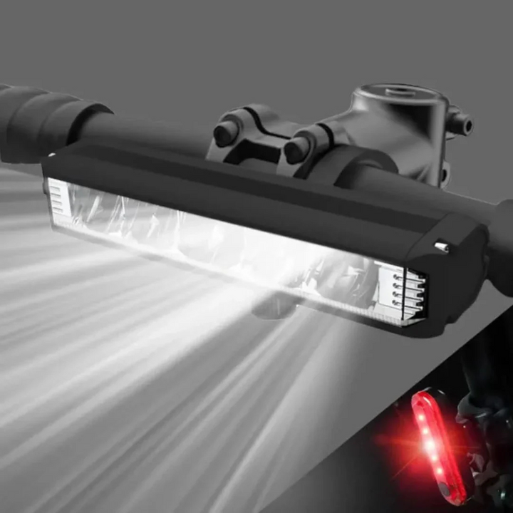 Universele voorlamp voor de fiets