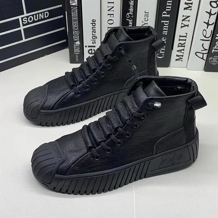 Stevige Heren Sneakers in Britse Stijl