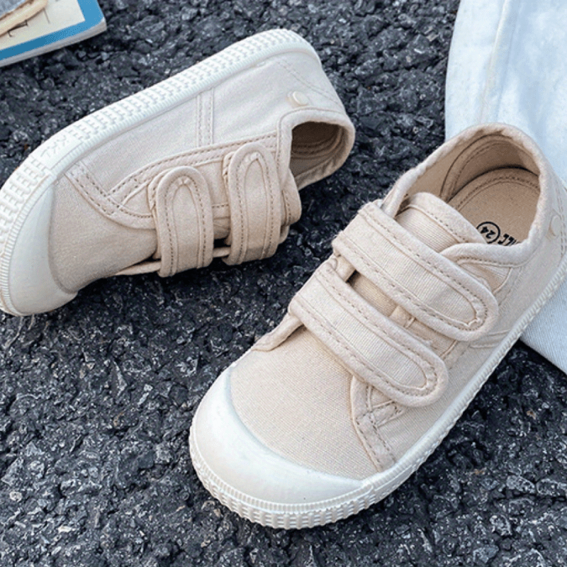 Unisex canvas kinderschoenen lichtgewicht ademende sneakers - Frankie