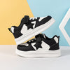 Vintage & casual sneakers met sterrenpatroon voor jongens met klittenbandsluiting - Rey