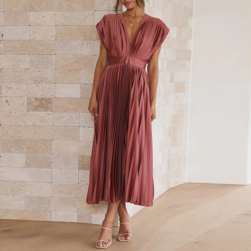 Elegante Damesjurk met V-hals