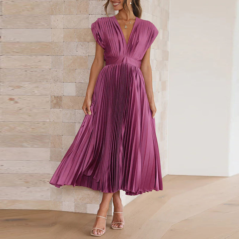Elegante Damesjurk met V-hals