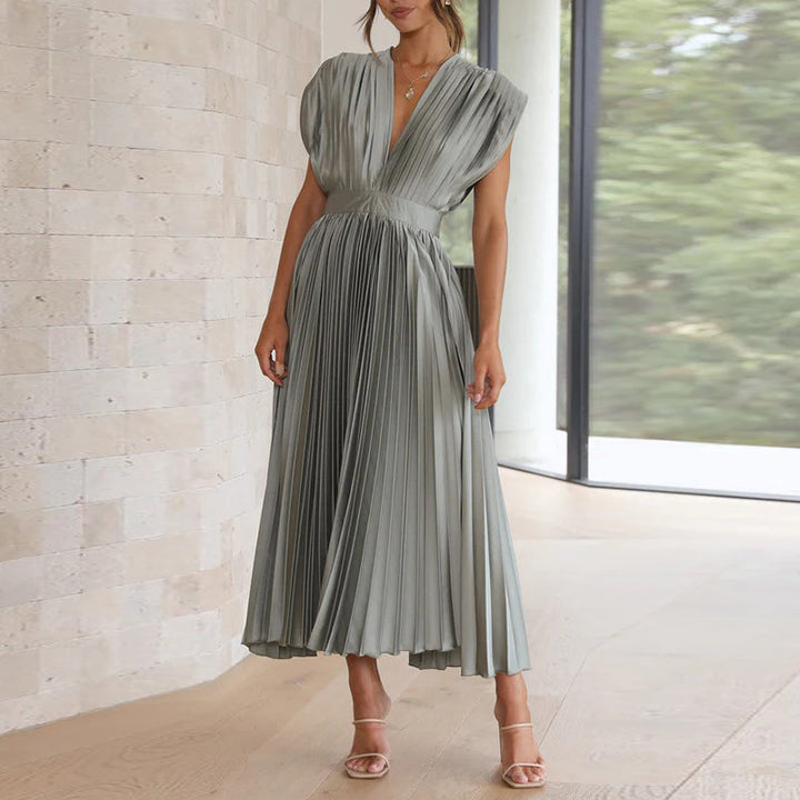 Elegante Damesjurk met V-hals
