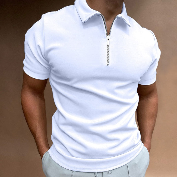 Poloshirt heren met ritssluiting - Berlijn