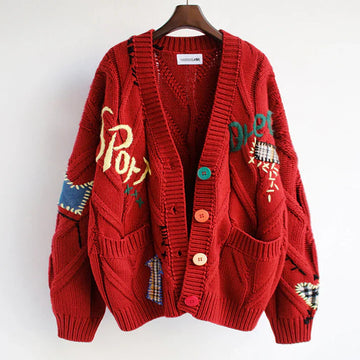 Dames Vest met Patchwork Accenten