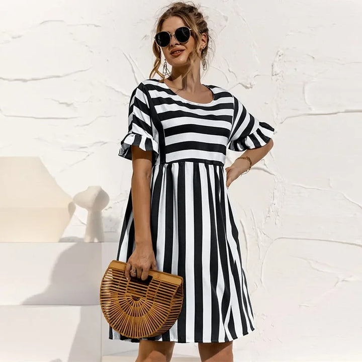 Irina – Elegante Jurk met Stijlvolle Pasvorm