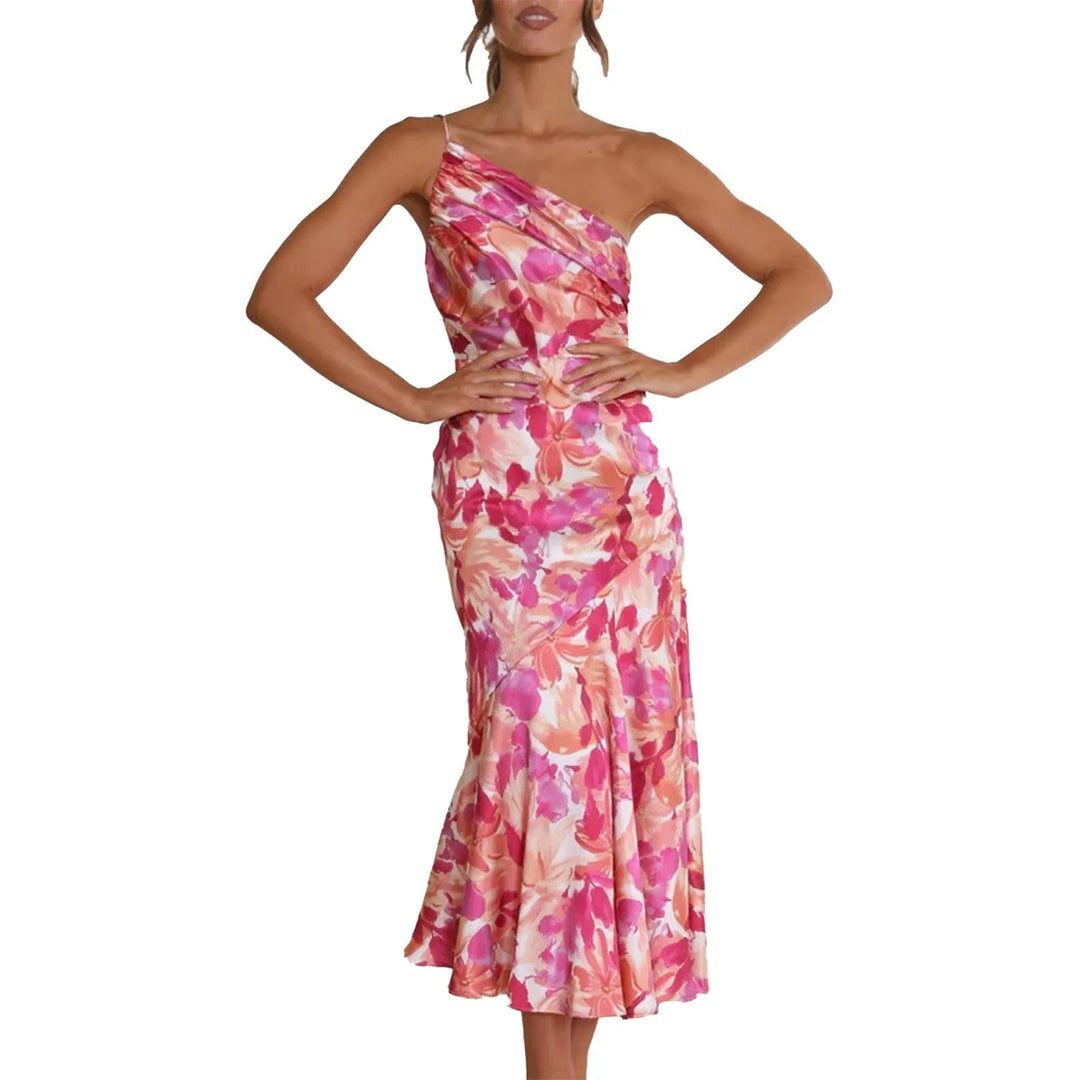 Primrose – Elegante Roze Bloemenjurk