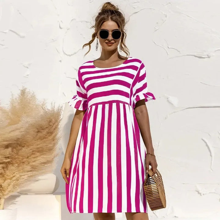 Irina – Elegante Jurk met Stijlvolle Pasvorm