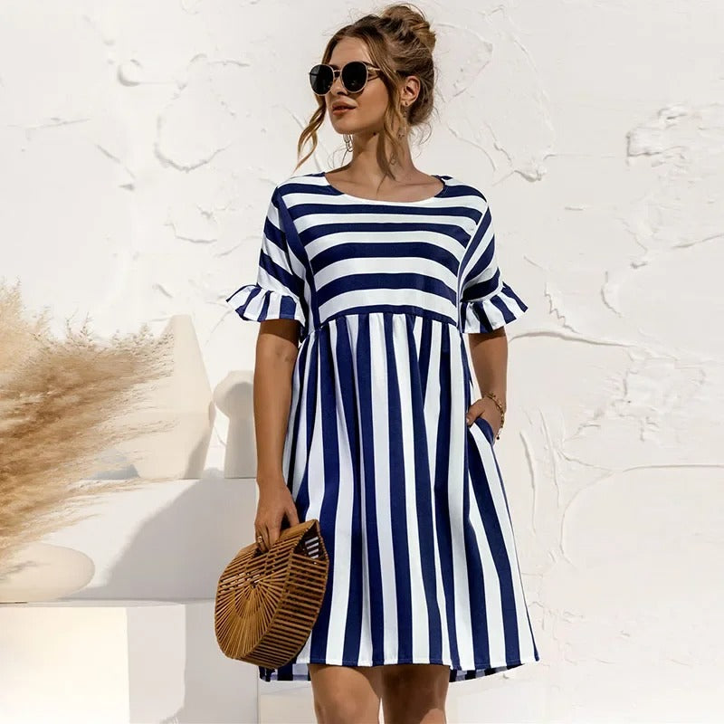 Irina – Elegante Jurk met Stijlvolle Pasvorm