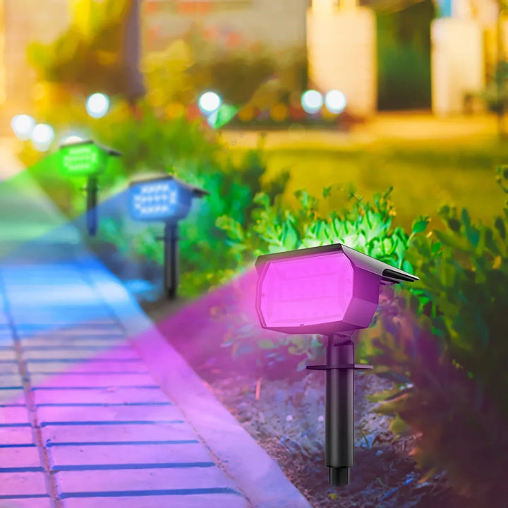 Vasco – Draadloze Waterdichte Solar Spotlights voor Buiten