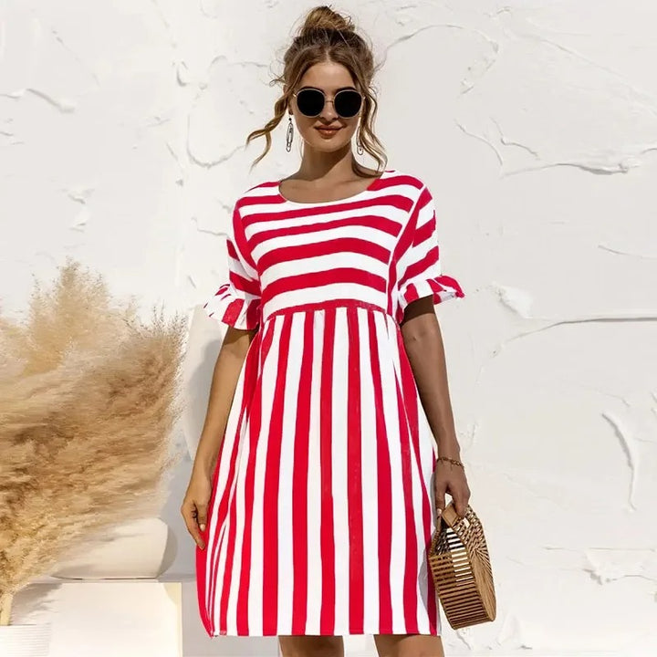 Irina – Elegante Jurk met Stijlvolle Pasvorm