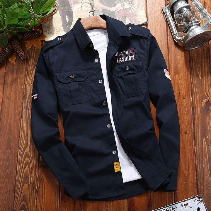 Tussenjas man - militair design