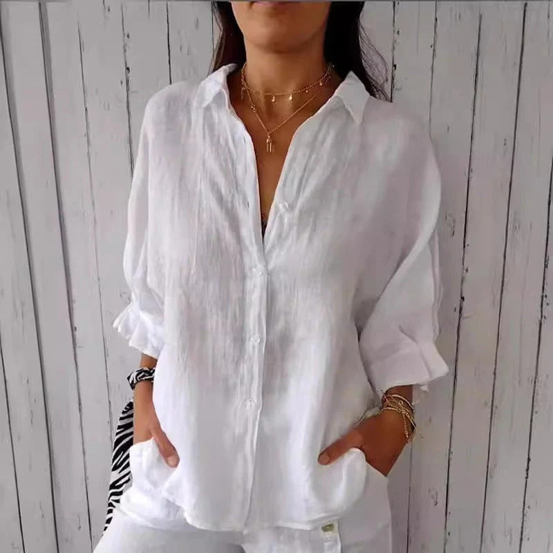 Linnen Vrouwenblouse - Sophie