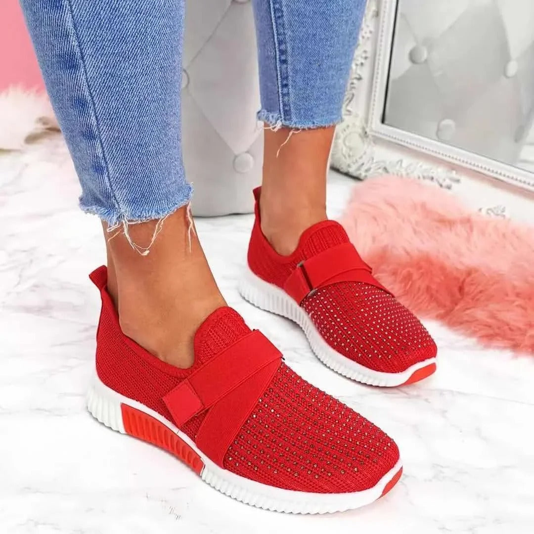 Gwen– Elegante T-Strap Flats voor Vrouwen
